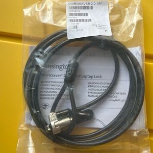 Kensington Microsaver 2.0  Laptop Lock NWT